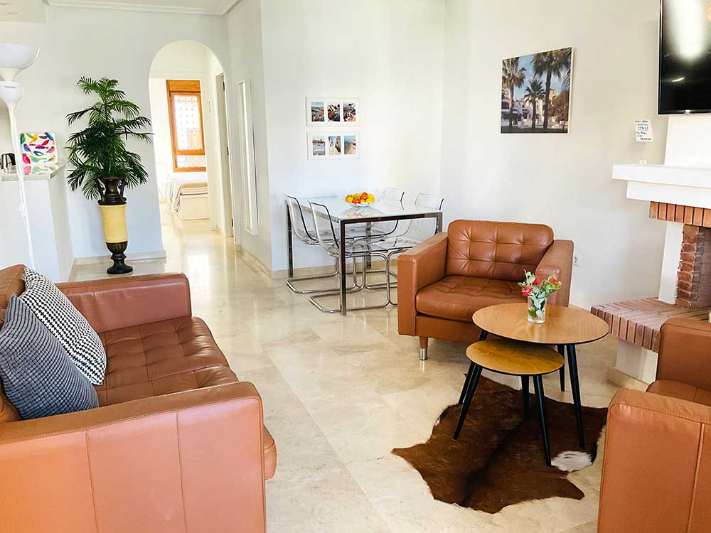 Living room ground floor bungalow